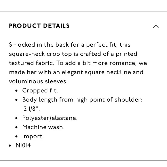 Madewell hopewell puff sleeve top blurred ikat - Picture 2 of 6